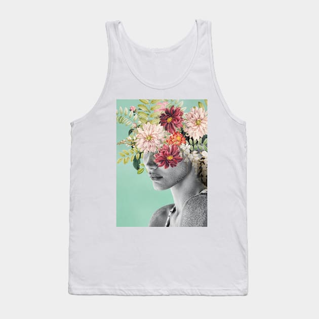 WOMAN WITH FLOWERS 12 Tank Top by Dada22